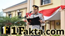 Pimpin Upacara Hari Juang Polri 2026, Kapolres Aceh Timur Bacakan Proklamasi Polisi