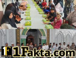 Santuni 500 Anak Yatim dan 20 Disabilitas Warnai Maulid Nabi di Masjid Baitunnur Peudada