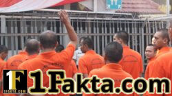Pagi Dimulai dengan Disiplin, WBP Lapas Sidoarjo Ikuti Senam dan Pengarahan Petugas