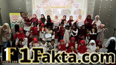Puluhan Anak Tunjukkan Keberanian, Lomba “Aku Berani Membaca Nyaring” Sukses Digelar