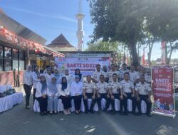 Sambut HUT Ke-81 Kemerdekaan RI, Lapas Kelas IIA Sidoarjo Tebar Kepedulian Melalui Bakti Sosial dan Penyaluran 45 Paket Sembako