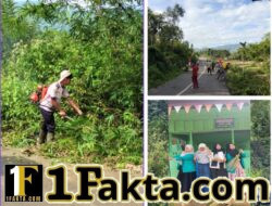 Mahasiswa PPKPM IAIN Takengon Kelompok 2 Ikuti Gotong Royong Menyambut Bulan Kemerdekaan Republik Indonesia