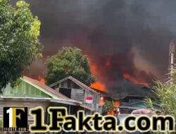 *Kebakaran Kompleks Pasar Jagong, 96 Bangunan, 2 Jiwa luka bakar dan 243 Jiwa Terdampak*