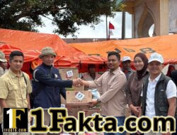 PT THL Peduli Masyarakat Yang Tengah Menghadapi Musibah Kebakaran di Jagong Jeget Aceh Tengah