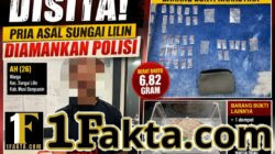 34 Paket Sabu Disita, Pria Asal Sungai Lilin Diamankan Polisi