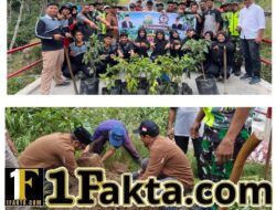HARDIKDA Aceh ke-67, SMA Negeri 1 Bandar Tanam Pohon Berbuah untuk Masa Depan Desa Batin