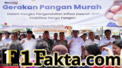 Tekan Inflasi, Bupati Taput Jonius Hutabarat “Serbu” Pasar Tarutung Lewat GPM