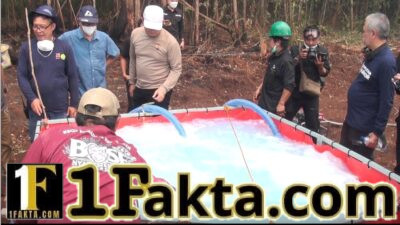 Inovasi Cairan Pemadam Shabodama, Terobosan Personel Polda Kalteng Atasi Karhutla di Lahan Gambut