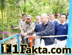 Jembatan Cinta Kasih Aek Poring Resmi Dibuka, Akses Warga Siantar Naipospos Kembali Terhubung
