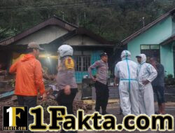 Polisi Gerak Cepat Tangani Bencana Longsor Timbun Dua Rumah di Silih Nara Aceh Tengah