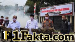 Polres Aceh Tengah Musnahkan 101,9 Kilogram Ganja, Kapolres Tegaskan Bandar Narkoba Jangan Coba Bermain di Takengon