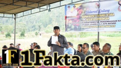 Perkuat Komoditas Kopi, Taput Gerakkan Penanaman 2,2 Juta Batang Arabika