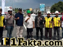 HRD Tinjau Jembatan Baru Kreung Tingkeum Kutablang, Berharap Ekonomi Masyarakat Kembali Normal