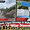 Papan Informasi Rusak dan Sulit Diakses, KIP Proyek Simok-Mok Rp3,54 Miliar Disorot