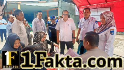 Sekda Langsa Tinjau Hari Perdana Penyaluran Jadup Tahap II Termin Kedua