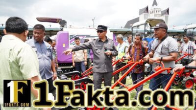 527 Alsintan Disalurkan Pemkab Taput, Bupati Tegaskan Tak Boleh Berhenti di Seremoni