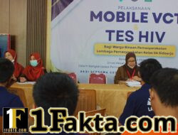 Dinkes Sidoarjo Gelar Svreening HIV dan Sifilis di Lapas Sidoarjo 