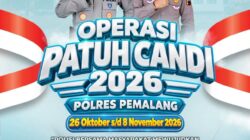 Polres Pemalang Gelar Operasi Patuh Candi 2026, Mulai 26 Oktober s/d 8 November 2026