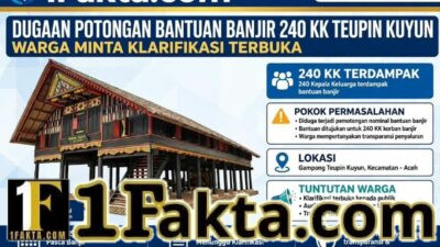 Dugaan Potongan Rp100 Ribu per KK dalam Bantuan Banjir Teupin Kuyun Dipersoalkan, Dua Anggota Tuha Peut Mengundurkan Diri