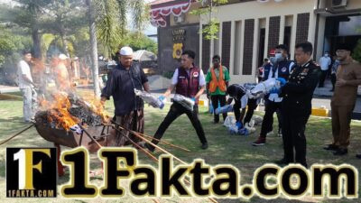 Kapolres Bireuen : Musnahkan 29,7 Kg Narkoba, 50 Ribu Jiwa Terselamatkan