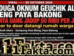 Dugaan Pungutan Jadup Alue Bieng Valid, Narasumber Ada pada Wartawan
