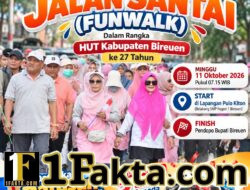 Diharap Ramaikan Jalan Santai Minggu, 11 Oktober Sambut HUT Kabupaten Bireuen Ke 27 Tahun
