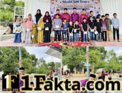 Rayakan Maulid dan Santuni 30 Anak Yatim/piatu di SMAN 1 Samalanga Berlangsung Sukses