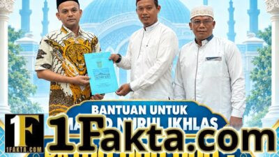 2 Tahun, Elang 3 Hambalang Pebriyan Winaldi Berikan Bantuan 100 Juta untuk Masjid Nurul Ikhlas