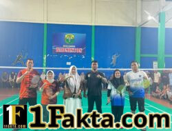 Kompetisi Badminton Antarinstansi Semarakkan HUT KORPRI ke-55 Kota Langsa