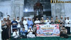 Subuh Keliling di Idi Tunong, Kapolres Aceh Timur Ajak Warga Bersama Jaga Kamtibmas