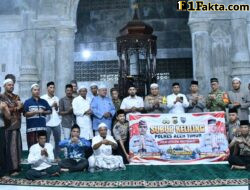 Subuh Keliling di Idi Tunong, Kapolres Aceh Timur Ajak Warga Bersama Jaga Kamtibmas