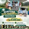Direktur Utama PT Green Palma Riau Jaya Pebriyan Winaldi Salurkan Bantuan Pendidikan Rp10 Juta untuk Dua Pelajar